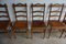 Antique French Bistro Chairs, Set of 9 16