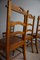Antique French Bistro Chairs, Set of 9, Image 5