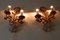 French Crystal and Gilt Metal Sconces from Maison Baguès, 1960s, Set of 2, Image 12