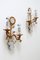 French Crystal and Gilt Metal Sconces from Maison Baguès, 1960s, Set of 2 7