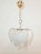 Deckenlampe aus Muranoglas von Mazzega, 1970er 1