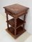 Small Antique Louis XIII Style Light Oak Side Table, 1900s 3