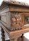 Tavolino in stile Luigi XIII antico in quercia chiara, inizio XX secolo, Immagine 8