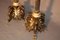 19th Century Golden Bronze Candleholders, Set of 2 6