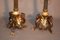 19th Century Golden Bronze Candleholders, Set of 2 2