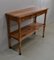 19th Century Louis Philippe Solid Blond Walnut Trolley 2