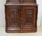 Small Antique Gothic Style Oak Cabinet, Image 13