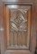 Small Antique Gothic Style Oak Cabinet, Image 14