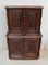 Small Antique Gothic Style Oak Cabinet, Image 1
