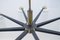 Lámpara colgante Sputnik alemana Mid-Century grande de latón, Imagen 13
