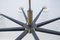 Large Mid-Century German Brass Sputnik Pendant Lamp 13