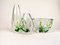 Mid-Century Swedish Art Vases and Bowl Set by Vicke Lindstrand for Kosta, 1950s, Image 2