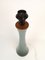 Mid-Century Swedish Opaline Glass and Teak Table Lamp from Bergboms, 1960s, Image 10