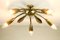 Vintage Brass Sputnik Chandelier, 1950s 2