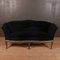 Antique French Velvet Sofa, Image 1