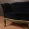 Antique French Velvet Sofa, Image 4