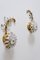 Crystal and Gilt Brass Sconces from Palwa, 1960s, Set of 2 10