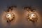 Crystal and Gilt Brass Sconces from Palwa, 1960s, Set of 2 9
