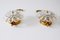 Crystal and Gilt Brass Sconces from Palwa, 1960s, Set of 2 15