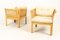 Danish Lounge Chairs and Side Table Set by Illum Wikkelsø for CFC Silkeborg, 1980s, Set of 3 4