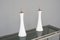 Lampes de Bureau Mid-Century en Verre, années 60, Set de 2 6