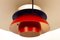 Vintage Danish Red Model PH5 Pendant Lamp by Poul Henningsen for Louis Poulsen, 1970s 8