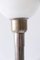 Lámpara de pie Art Déco niquelada de latón, años 30, Imagen 11