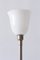 Lámpara de pie Art Déco niquelada de latón, años 30, Imagen 8