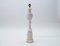 Lámpara de pie italiana Mid-Century de mármol blanco, años 60, Imagen 4