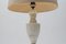 Lámpara de pie italiana Mid-Century de mármol blanco, años 60, Imagen 12