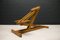 Tabouret Ajustable Scandinave en Bois, 1960s 3