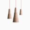 Seia Pendant Lamps by Maurizio Bernabei for Bottega Intreccio, Set of 3, Image 1