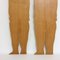 Sculptures de Silhouette Vintage en Bois, Italie, Set de 2 9