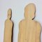 Sculptures de Silhouette Vintage en Bois, Italie, Set de 2 11