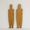 Sculptures de Silhouette Vintage en Bois, Italie, Set de 2 13