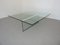 Vintage Glass Coffee Table, 1970s 4