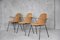 Italian Rattan Basket Chairs by Gian Franco Legler, 1950s, Set of 3, Image 1