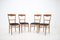 Italian Beech Dining Chairs, 1960s, Set of 4, Image 1