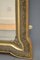 Specchio da parete Art Nouveau in legno dorato, Immagine 3