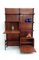 Teak Wall Shelving Unit by Fratelli Proserpio, 1960s 3