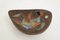 Oval Carved & Glazed Ceramic Bowl by Marcello Fantoni, 1950s, Image 2