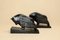 Bison Bookends from VEB Röhnwerkstätten, 1950s, Set of 2 3