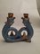 Ceramic Candleholder from Albisola, 1950s, Image 1