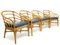 Rattan Armchairs, 1980s, Set of 4 7