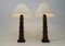 Hand-Carved Wooden Table Lamps from Temde, 1960s, Set of 2, Image 2