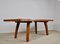 Mid-Century Elm Dining Table & Chairs Set, Set of 7 13