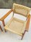 Model Bridge Lounge Chairs by Adrien Audoux & Frida Minet, 1950s, Set of 2 7