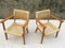 Model Bridge Lounge Chairs by Adrien Audoux & Frida Minet, 1950s, Set of 2 4
