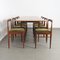 Dining Table & Chairs, 1960s, Set of 9 2