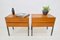 Cassettiera Mid-Century in teak, set di 2, Immagine 9